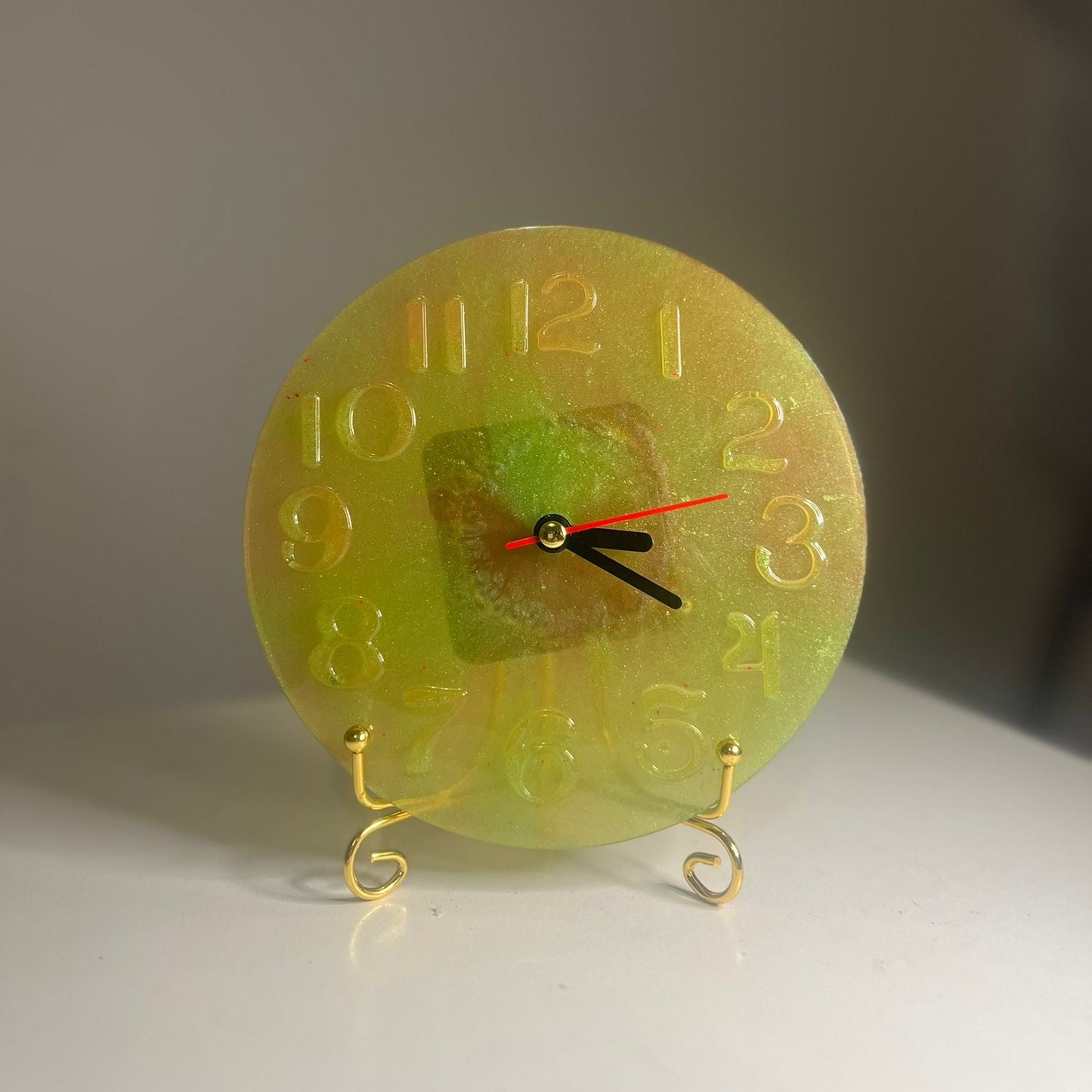 Horloge Jaune